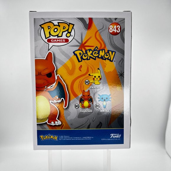Funko Pop Pokemon Charizard Vinyl Figure #843 - Picture 5 of 6